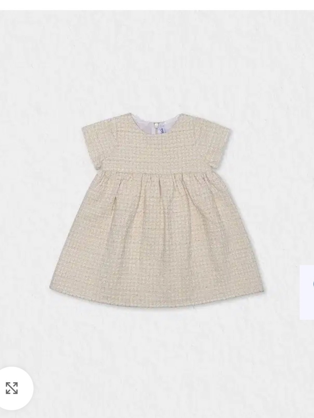 Baby Girl Tweed Dress - Jules & Juliette Paris